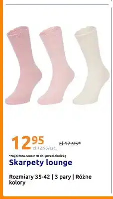 Action Skarpety lounge 3-pak oferta