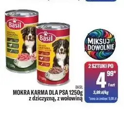 TomiMarkt Mokra karma dla psa z dziczyzną Basil oferta
