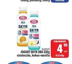 TomiMarkt Jogurt Skyr SBA ciasteczka Mlekovita oferta