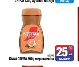 TomiMarkt Kawa rozpuszczalna Crema Nescafe oferta