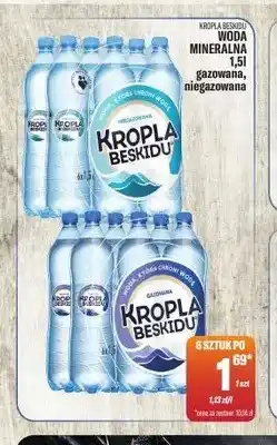 TomiMarkt Woda mineralna gazowana Kropla Beskidu oferta