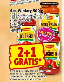 Prim Market Sos spaghetti Winiary oferta