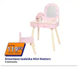 Action Drewniana toaletka Mini Matters 9 elementów oferta