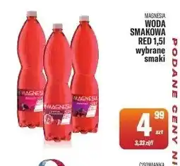 TomiMarkt Woda smakowa Red Magnesia oferta