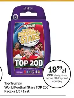 Empik Gra karciana Top Trumps World Football Stars TOP 200 Paczka 4/6 oferta