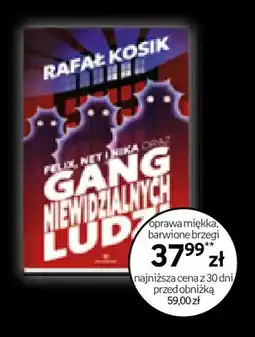 Empik Książka Felix, Net i Nika oraz Gang Niewidzialnych Ludzi Rafał Kosik oferta
