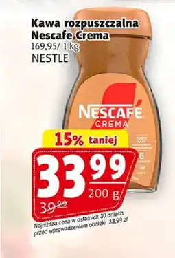 Prim Market Kawa rozpuszczalna Nescafe Crema oferta