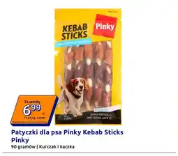 Action Patyczki dla psa Pinky Kebab Sticks Pinky Kurczak i kaczka oferta