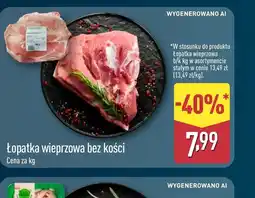 ALDI Łopatka wieprzowa oferta