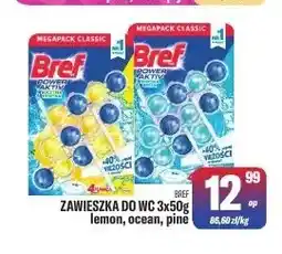 TomiMarkt Zawieszka do WC lemon Bref 3-pak oferta