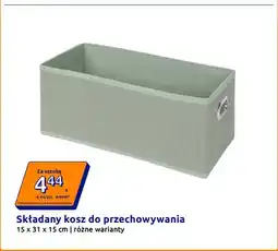 Action Składany kosz do przechowywania 15x31x15 cm oferta