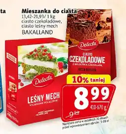 Prim Market Mieszanka do ciasta ciasto czekoladowe Delecta oferta