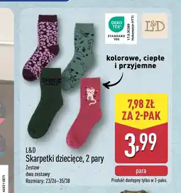 ALDI Skarpetki L & D oferta