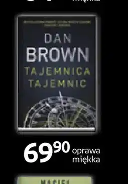 Empik Książka Tajemnica tajemnic Dan Brown oprawa miękka oferta