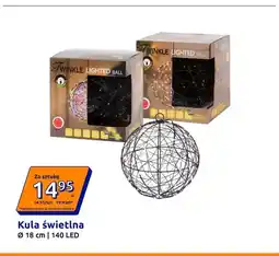 Action Kula świetlna Ø 18 cm 140 LED Twinkle oferta