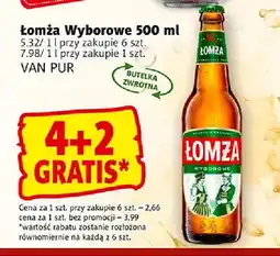 Prim Market Piwo Łomża Wyborowe oferta