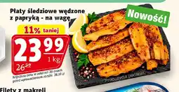 Prim Market Płaty śledziowe wędzone z papryką na wagę oferta