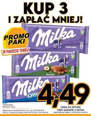 Czekolada Milka Alpine Milk