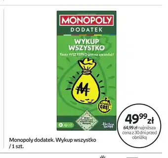 Gra planszowa Monopoly dodatek Wykup wszystko