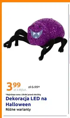 Action Dekoracja LED na Halloween oferta