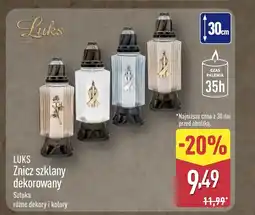 ALDI Znicz Luks oferta