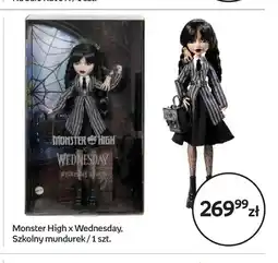 Empik Lalka Monster High x Wednesday Szkolny mundurek oferta