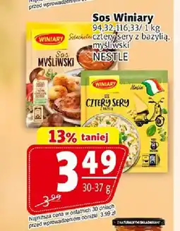 Prim Market Sos cztery sery z bazylią Winiary oferta