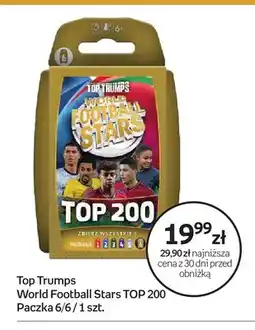 Empik Gra karciana Top Trumps World Football Stars TOP 200 Paczka 6/6 oferta