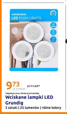 Action Wciskane lampki LED Grundig oferta