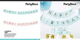 Empik Baner Happy Birthday 15x175 cm PartyDeco oferta