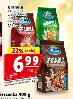 Prim Market Granola czekoladowa Melvit oferta