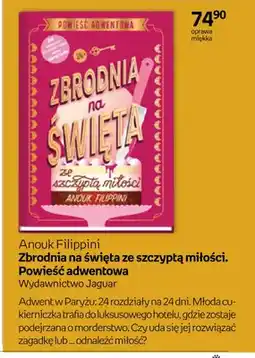 Empik Książka Anouk Filippini Zbrodnia na święta ze szczyptą miłości. Powieść adwentowa oferta