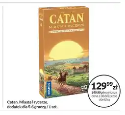 Empik Gra planszowa Catan Miasta i rycerze dodatek dla 5-6 graczy Galakta oferta