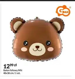 Empik Balon foliowy Miś 48x38 cm Gdan oferta