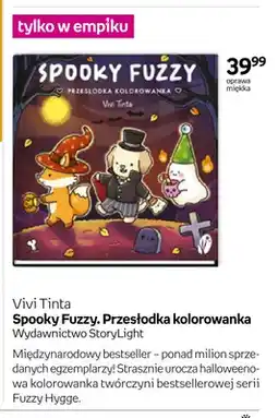 Empik Książka Spooky Fuzzy. Przesłodka kolorowanka oferta