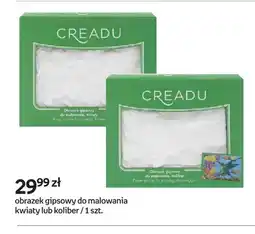 Empik Obrazek gipsowy do malowania kwiaty Creadu oferta