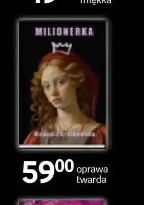 Książka Milionerka oprawa twarda