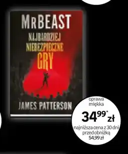 Empik Książka MrBeast Najbardziej niebezpieczne gry James Patterson oferta