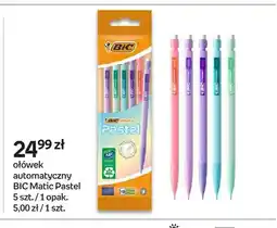 Empik Ołówek automatyczny BIC Matic Pastel 5-pak oferta
