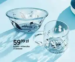 Empik Zestaw kubek + miseczka Moomin oferta