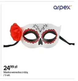Empik Maska wenecka z różą Arpex oferta