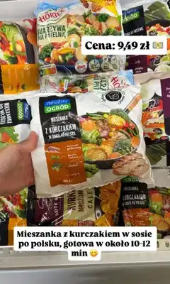 Dino Mieszanka z kurczakiem Mroźny Ogród w sosie po polsku oferta