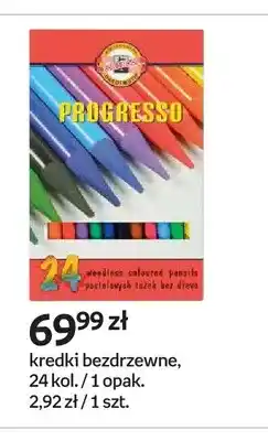 Empik Kredki bezdrzewne 24 kol. Progresso oferta