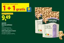 Lidl Orzechy nerkowca Alesto oferta