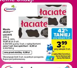 Carrefour Market Masło Łaciate oferta
