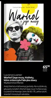 Empik Książka Warhol i jego muzy. Kobiety, które zniszczyła Fabryka sławy Laurence Leamer oferta