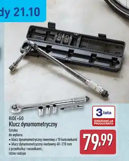 ALDI Klucz dynamometryczny Ride + Go oferta