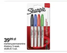 Empik Markery permanentne 4 kolory Sharpie oferta