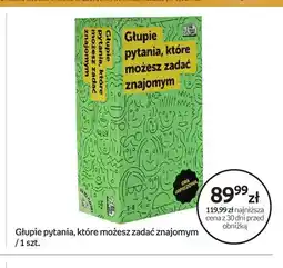 Empik Gra Głupie pytania, które możesz zadać znajomym oferta