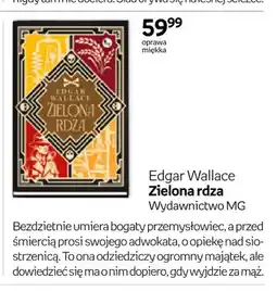 Empik Książka Edgar Wallace Zielona rdza oferta